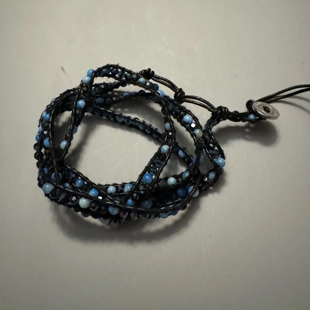Victoria Emerson blue and black wrap bracelet - Picture 3 of 3